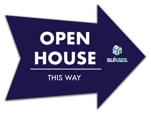 18hx24w SuKaza Corrugated Open House Signs (qty. 6)